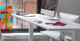 height adjustable office desk